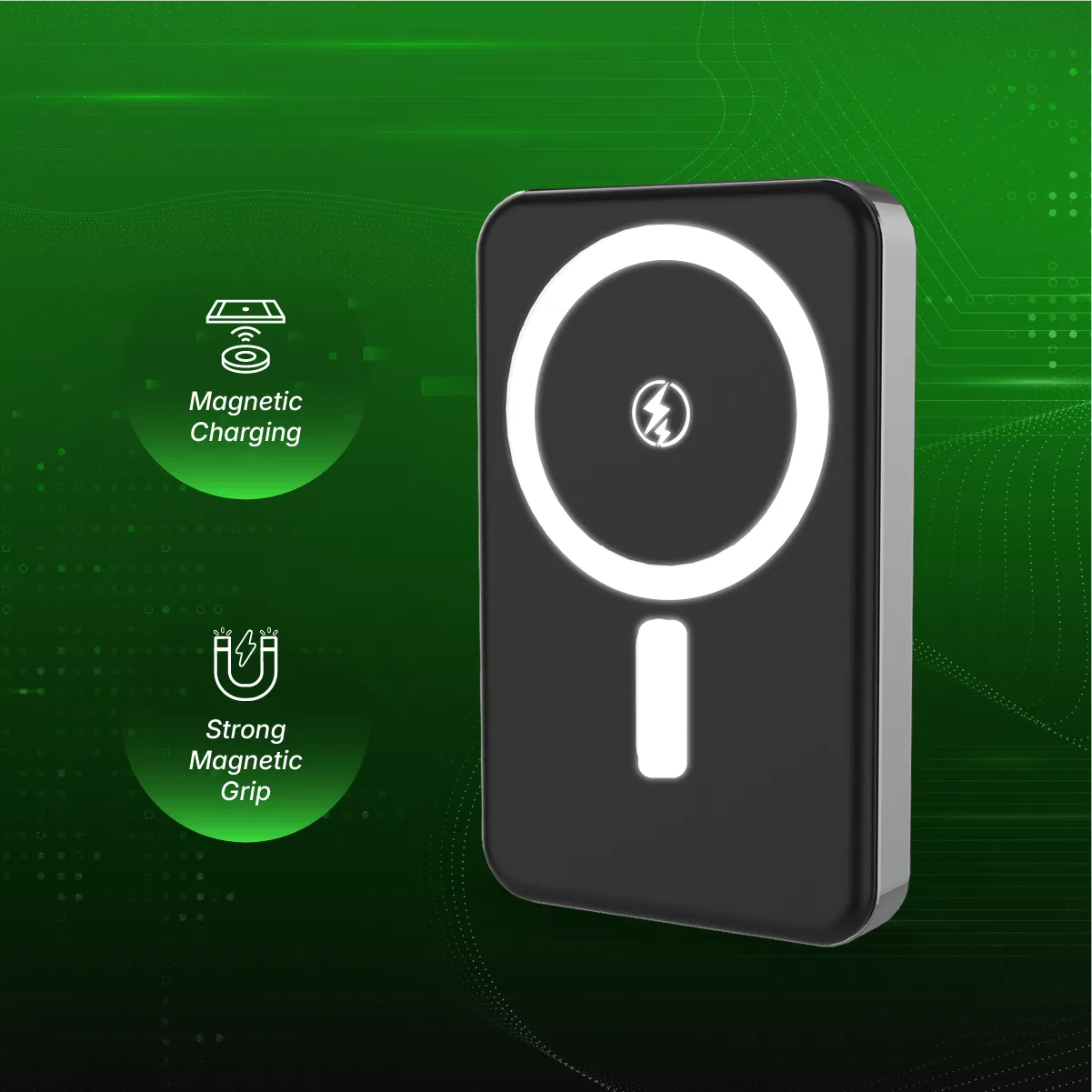 Sugato Procharge 10000mAh - Powerbank - Grey
