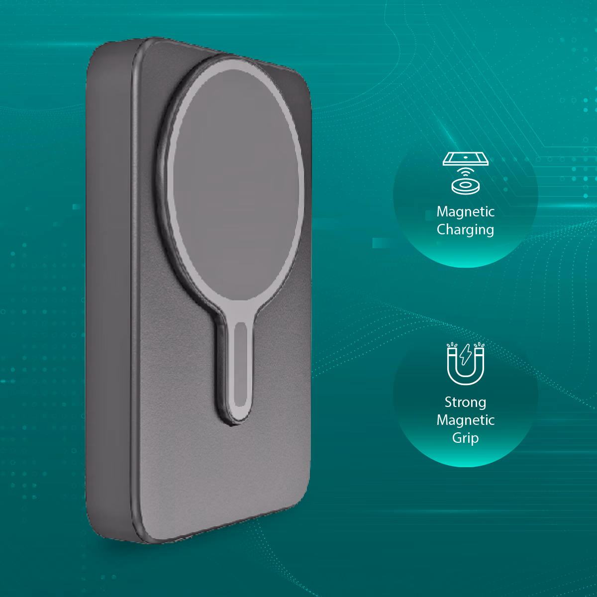 Sugato Supercharge 10000 mAh - Powerbank - Grey 4 Sugato Supercharge 10000 mAh - Powerbank - Grey